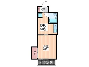 グリ－ンパ－ク庚午の物件間取画像